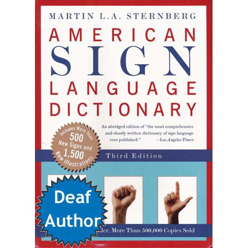 American Sign Language Dictionary Soft Cover