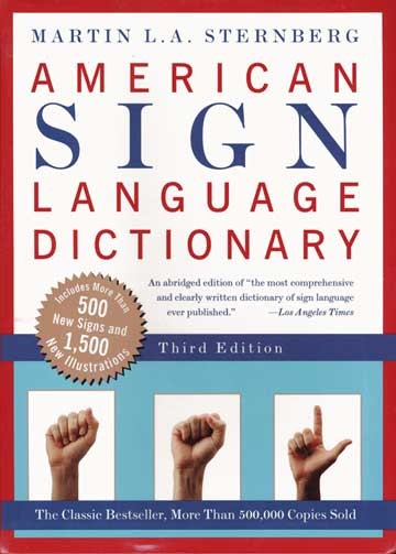 American Sign Language Dictionary Soft Cover