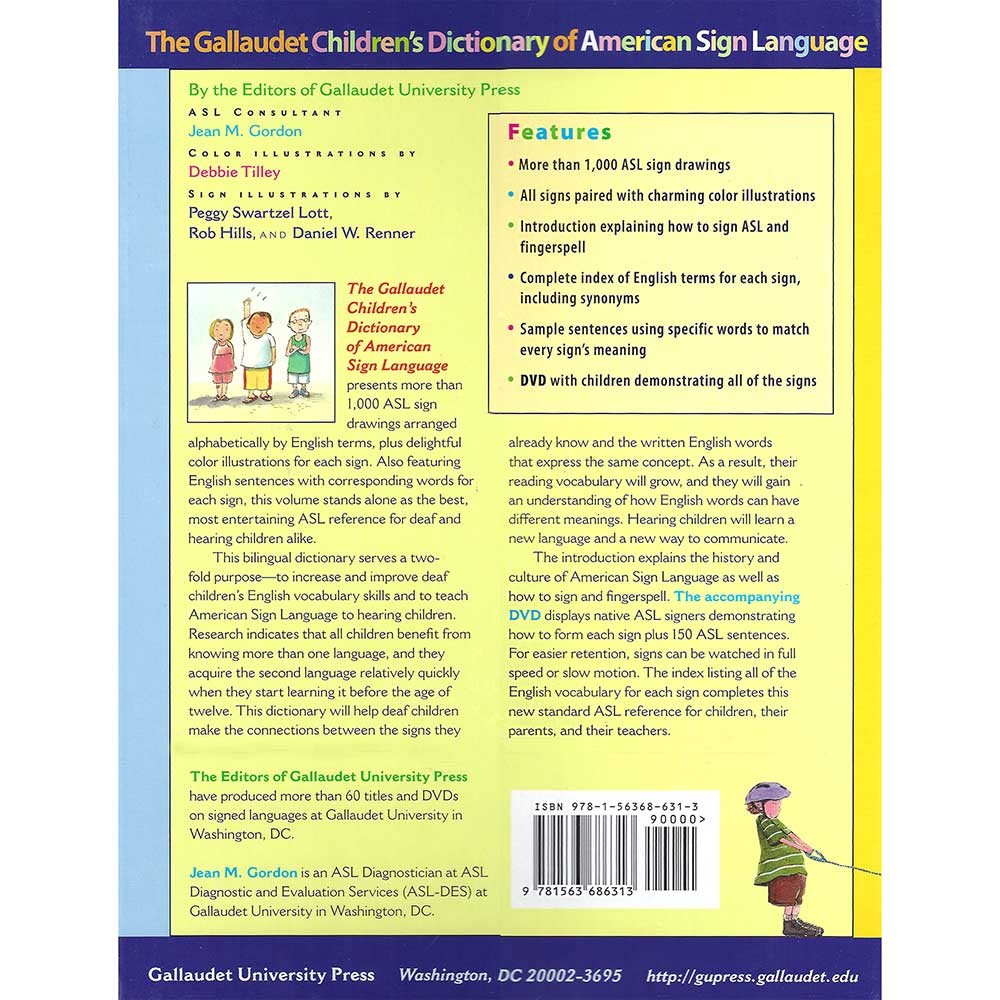 The Gallaudet Children's Dictionary of American Sign Language