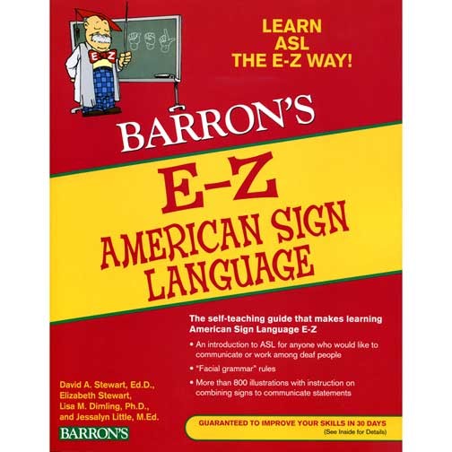 Barron's E-Z American Sign Language