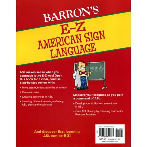 Barron's E-Z American Sign Language