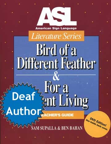 ASL Literature Series: Bird of a Different Feather Book & DVD (Teacher Set)