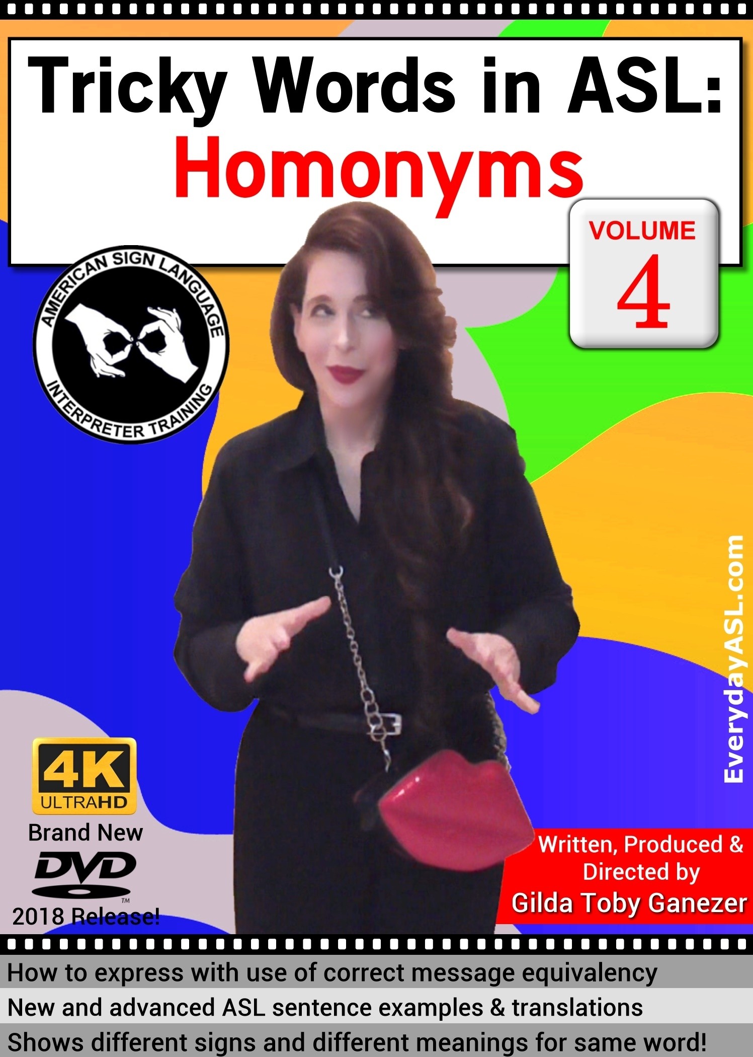 Tricky Words in ASL: Homonyms  Vol. 4