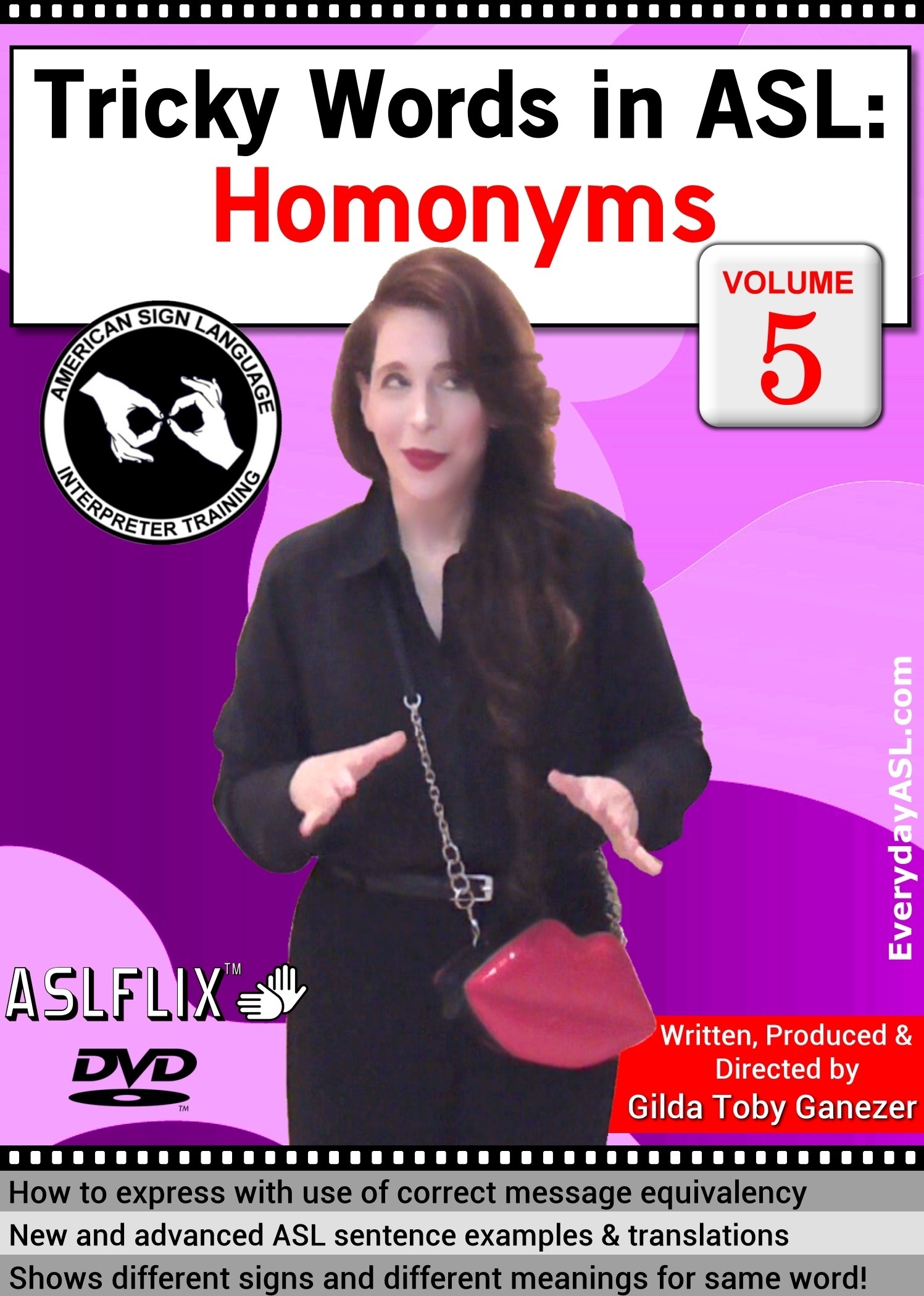 Tricky Words in ASL: Homonyms  Vol. 5