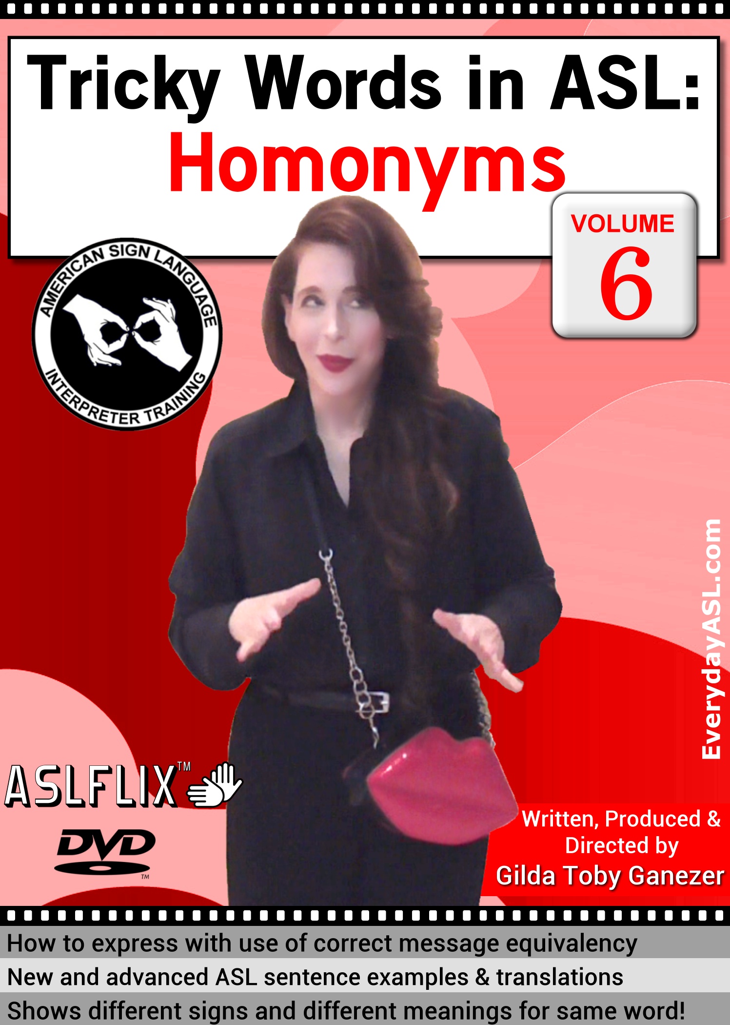 Tricky Words in ASL: Homonyms  Vol. 6