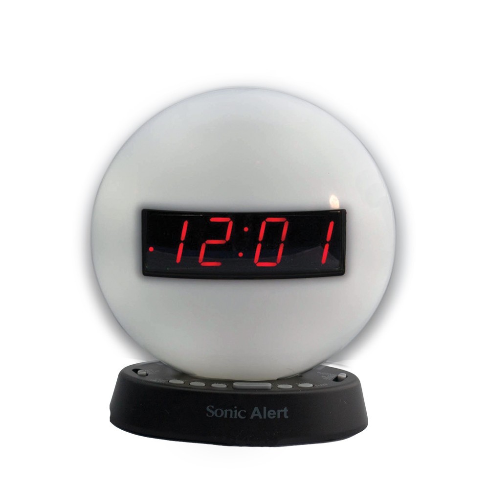 Sonic Glow SBW100NL Nightlight Alarm Clock