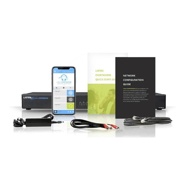 Listentech Listen EVERYWHERE Four Channel Server - Assistive Listening for Smart Phones