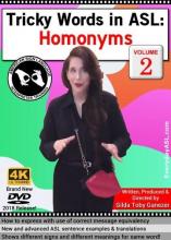 Tricky Words in ASL: Homonyms  Vol. 2