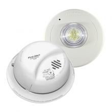 BRK Electronics Hard Wired T4 Carbon Monoxide Alarm with Strobe