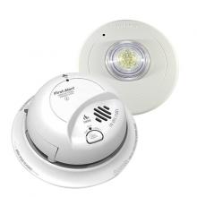 BRK Electronics SC9120B Hard Wired T3 Smoke / T4 Carbon Monoxide Ionization Alarm with Strobe