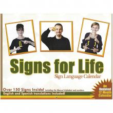 Signs for Life Undated ASL Calendar