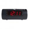 Sonic Blast Projection Dual Alarm Clock with Bluetooth Speaker